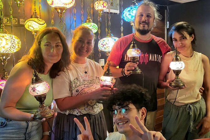 Istanbul: Turkish Mosaic Lamp Workshop in Galata – All Included - Taking Your Lamp Home: Fully assembled, packaged, and ready to light