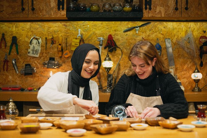 Istanbul Turkish Mosaic Lamp Workshop in Old Town - All Included - Entering Old Town Istanbul with a Mosaic Lamp Plan