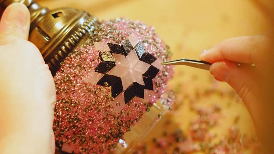 Istanbul: Turkish Mosaic Lamp Workshop with Bosphorus View - Inside the 1500-Year-Old Balkapanı Inn, With Bosphorus Views