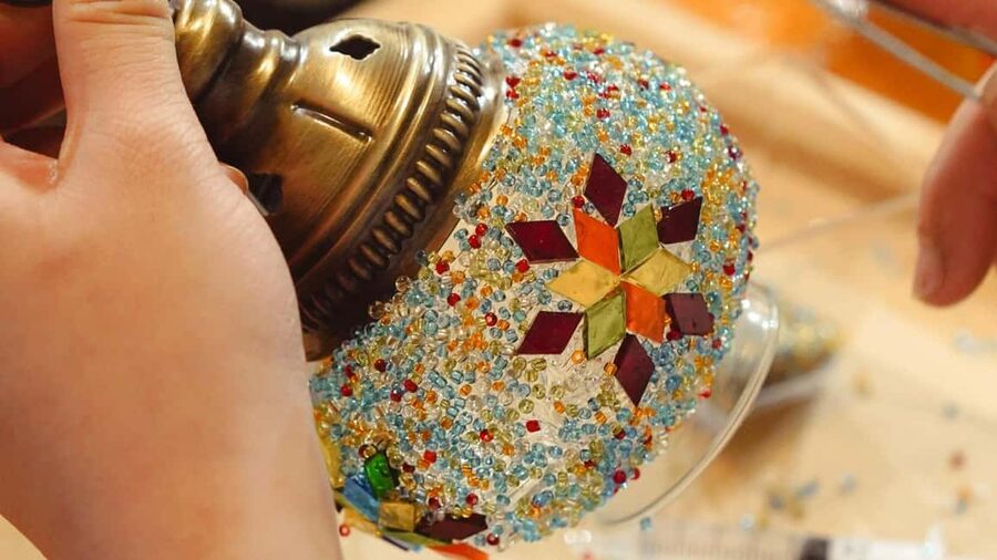Istanbul: Turkish Mosaic Lamp Workshop with Bosphorus View - Assembling the Final Pieces and Packing Your Lamp to Go