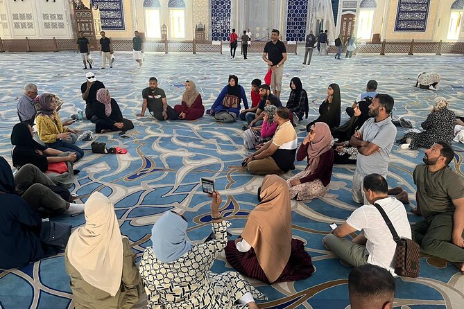 Istanbul Two Continents Tour By Bus And Bosphorus Cruise - Camlica Mosque and Beylerbeyi Palace: big architecture, different vibes