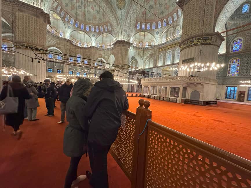 Istanbul Walking Tour: Mosques, Palace, Cistern with Lunch - Key highlights worth your time