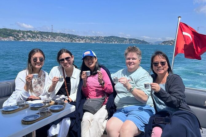 Luxury Bosphorus Yacht Cruise – Stopover in Asian Side - On Board the Luxury Yacht: Comfort, Space, and the Snack Setup