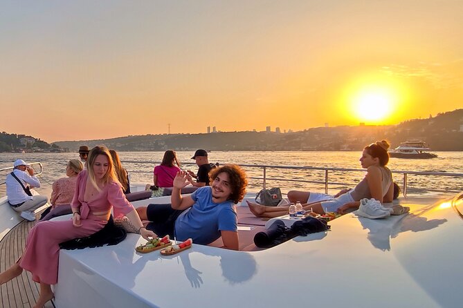 Luxury Sunset Yacht Cruise on the Bosphorus – Refresh & Relax - The route feeling: Europe and Asia, stitched together by the coastline