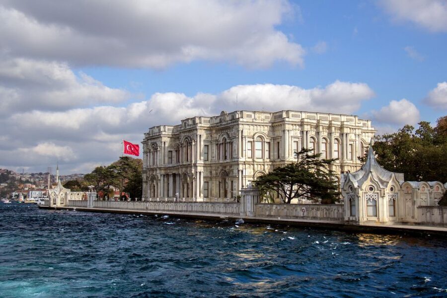 Morning Bosphorus Cruise and Spice Bazaar - Entering the Egyptian Spice Bazaar (Yenj Mosque, completed 1660)