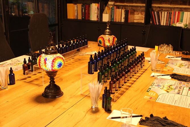 Perfume Making Workshop in a Stylish Galata Atelier in Istanbul - 90+ scent notes, mixing practice, and how you actually make it yours