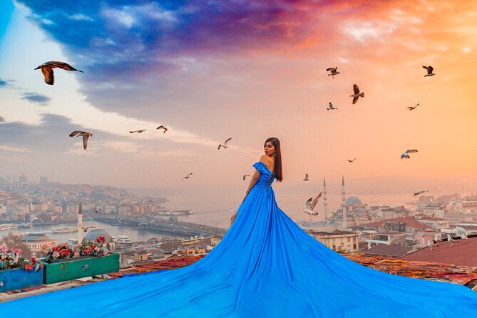 Rooftop Flying Dress Photo Shoot in Istanbul - Key Highlights to Look Forward To