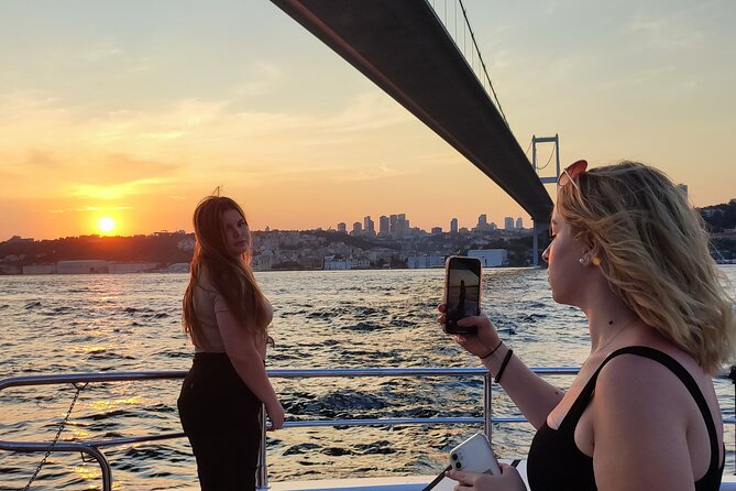Scenic Bosphorus Sunset Cruise – 2.5 Hours of Luxury & Views - The second bridge, then toward Anadoluhisarı and Küçüksu Pavilion