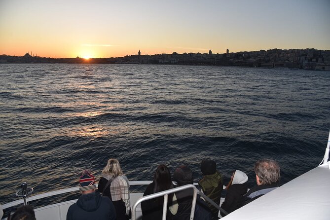 Sunset Cruise with Stop along Asia: Discover Istanbul's Bosphorus - Rumeli Hisarı and the Fatih Sultan Mehmet Bridge: fortress power meets modern engineering